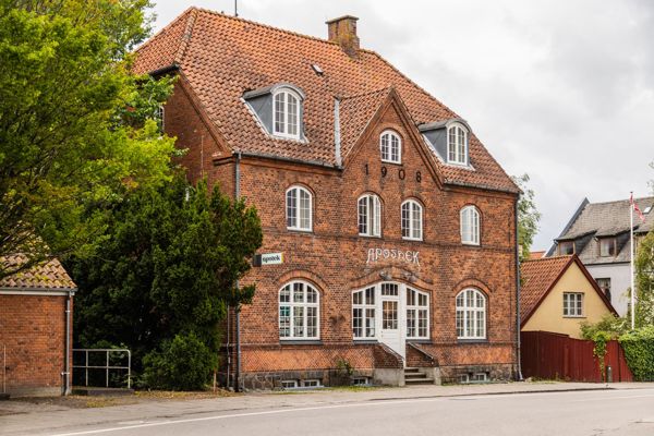 Markant bygning i Hornbæk