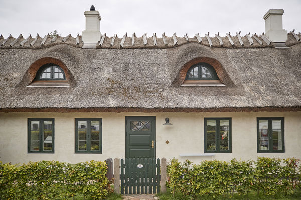 Stråtækt landhus i Farum